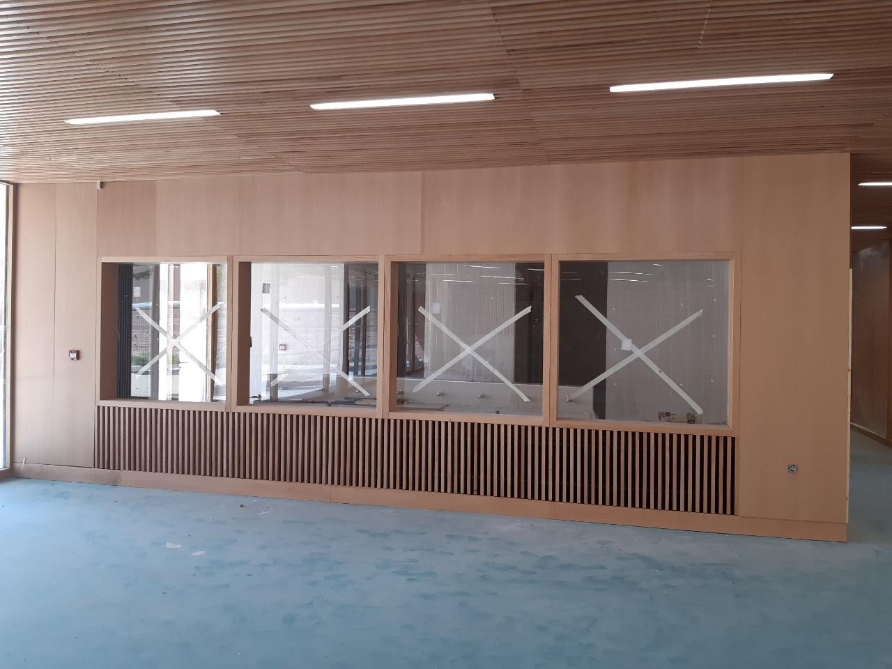 Jules Ferry Drancy fire-rated system project photo 1