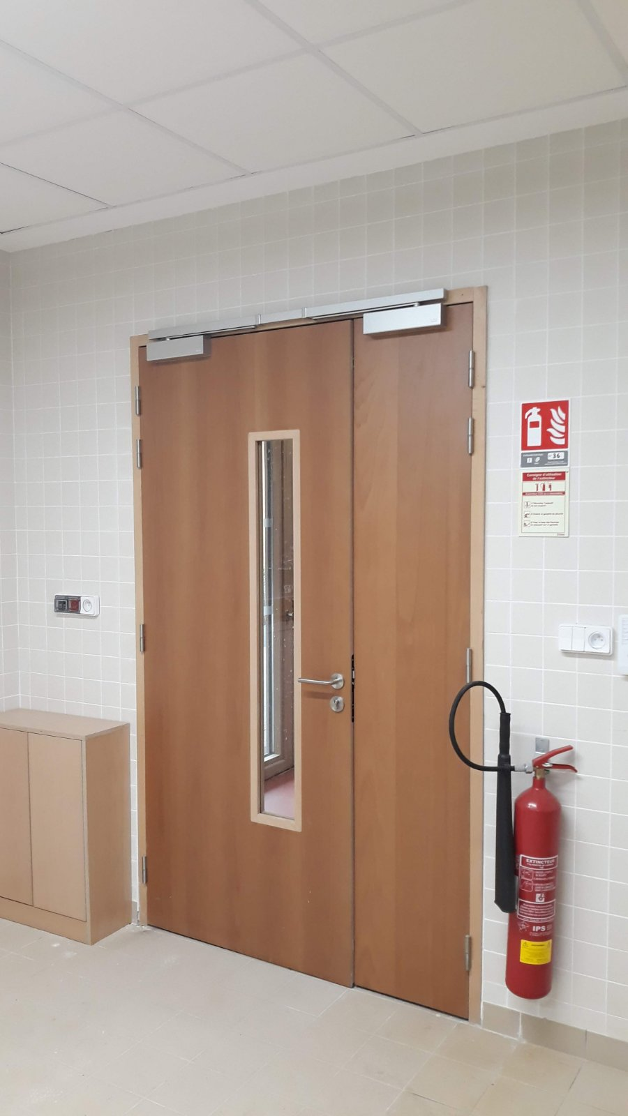 Jules Ferry Drancy fire-rated system project photo 8