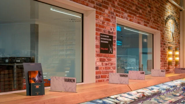 Delhaize Grocery Shop fire-rated internal glazing