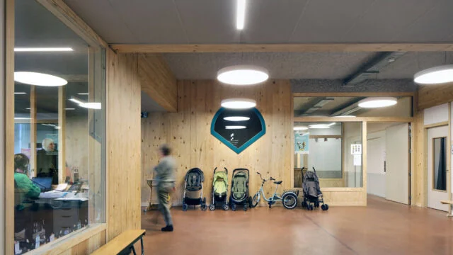 Sint Jozefinstituut fire-rated glass partitions