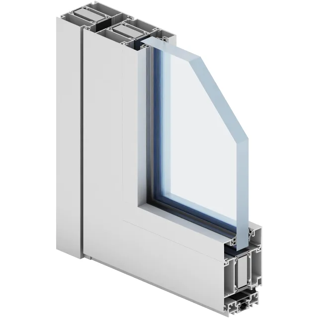 FR 65 aluminium fire protection profile