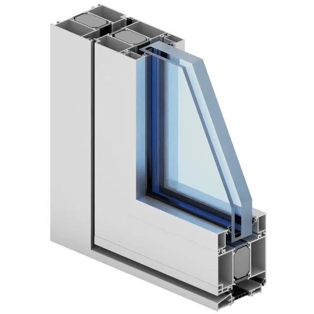 FR 90 aluminium fire protection profile