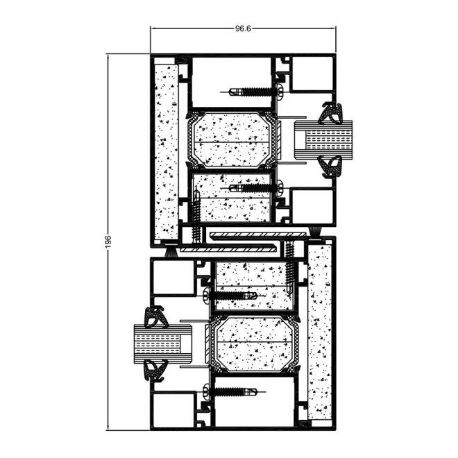 FR 90 Slide cross section