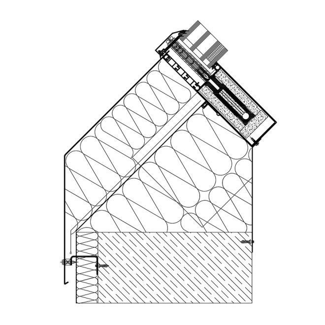 MC Fire Roof cross section